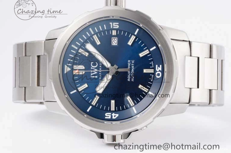 MIROTIME 0215 Versatile Aquatimer SS IW3290 V6SF 1:1 Best Edition Blue Dial on SS Bracelet A 7031